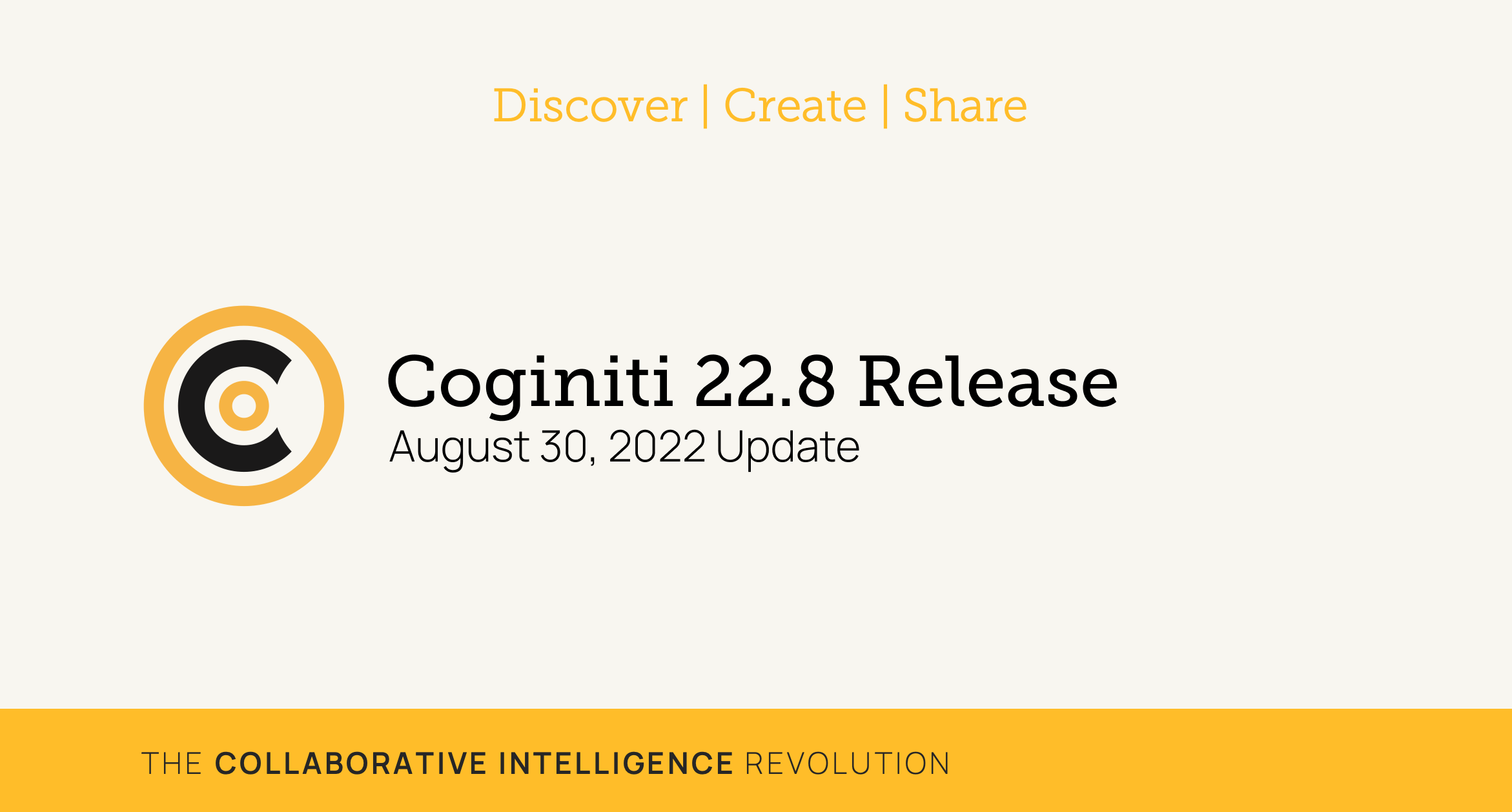 Coginiti 22.8 Release